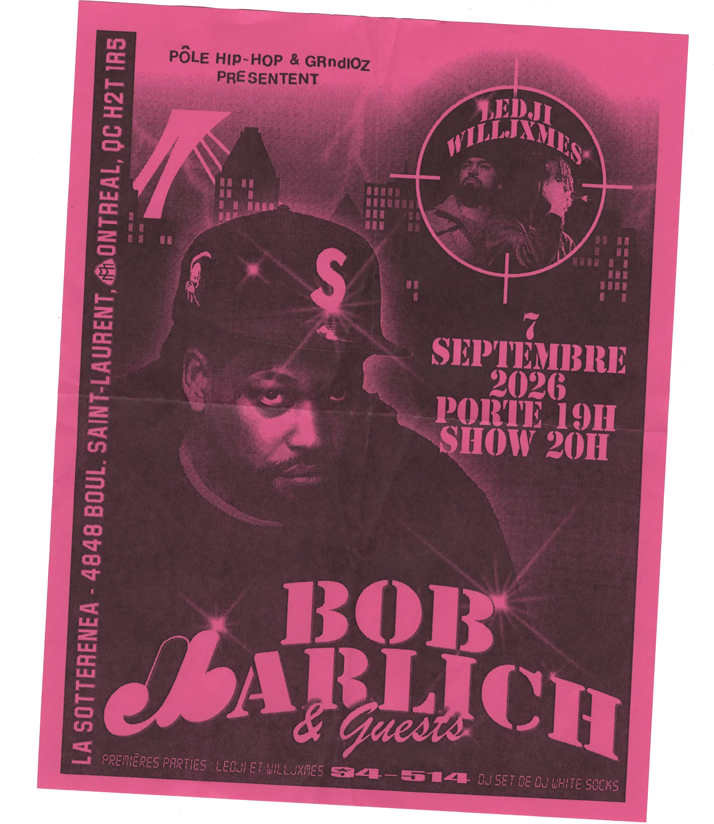 Affiche Bob Marlich — image 1